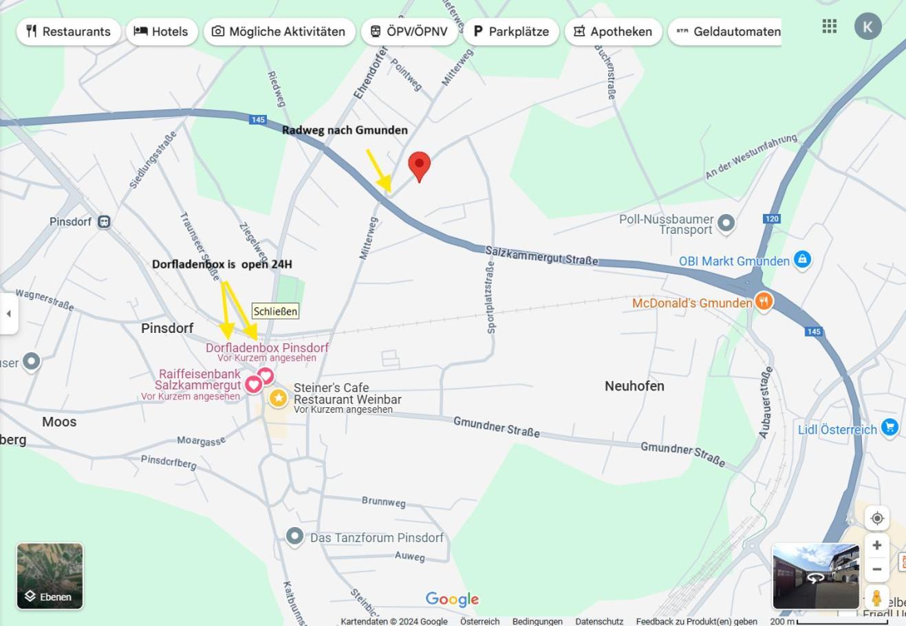 1 Zimmer Appartement Nahe Gmunden Top2 Pinsdorf Zewnętrze zdjęcie